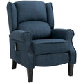Fauteuil inclinable massant chauffant avec chauffage lombaire et télécommande