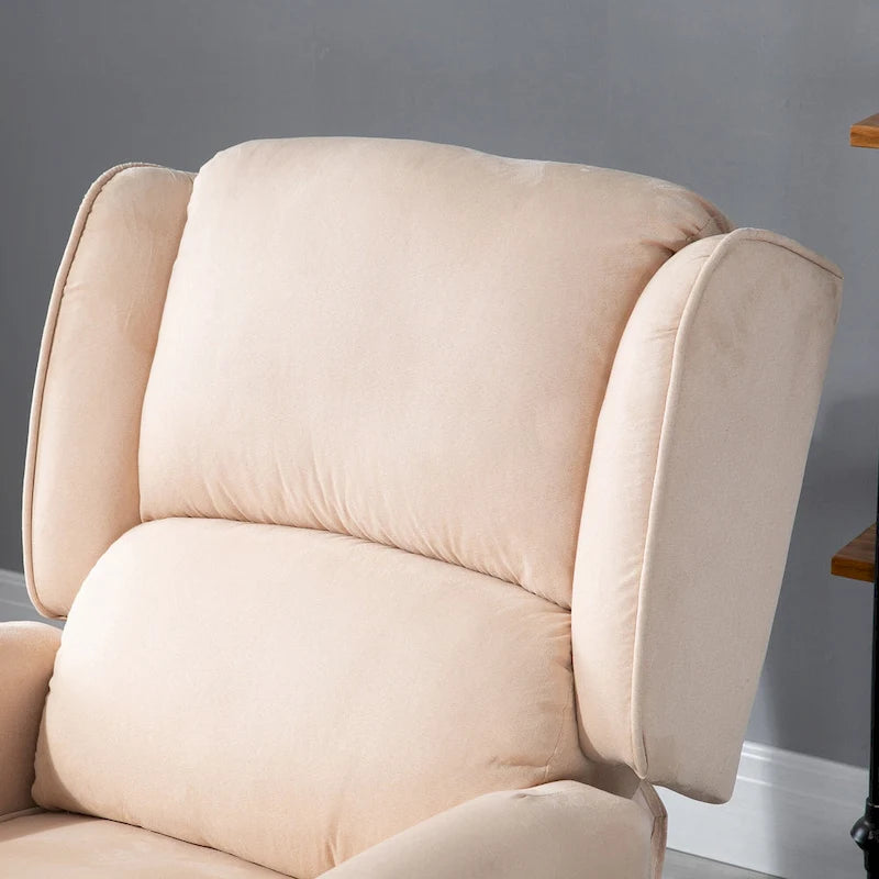 Fauteuil inclinable massant chauffant avec chauffage lombaire et télécommande