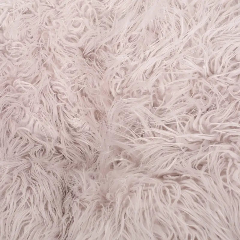 Modern Glam Faux Fur Bean Bag