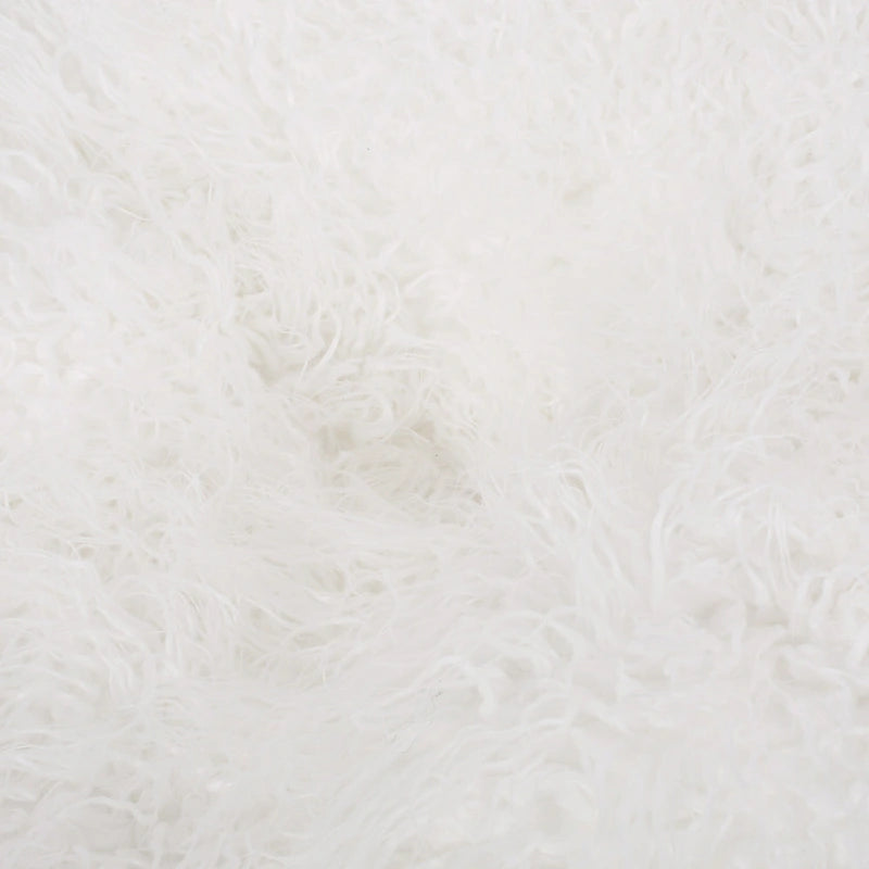 Modern Glam Faux Fur Bean Bag