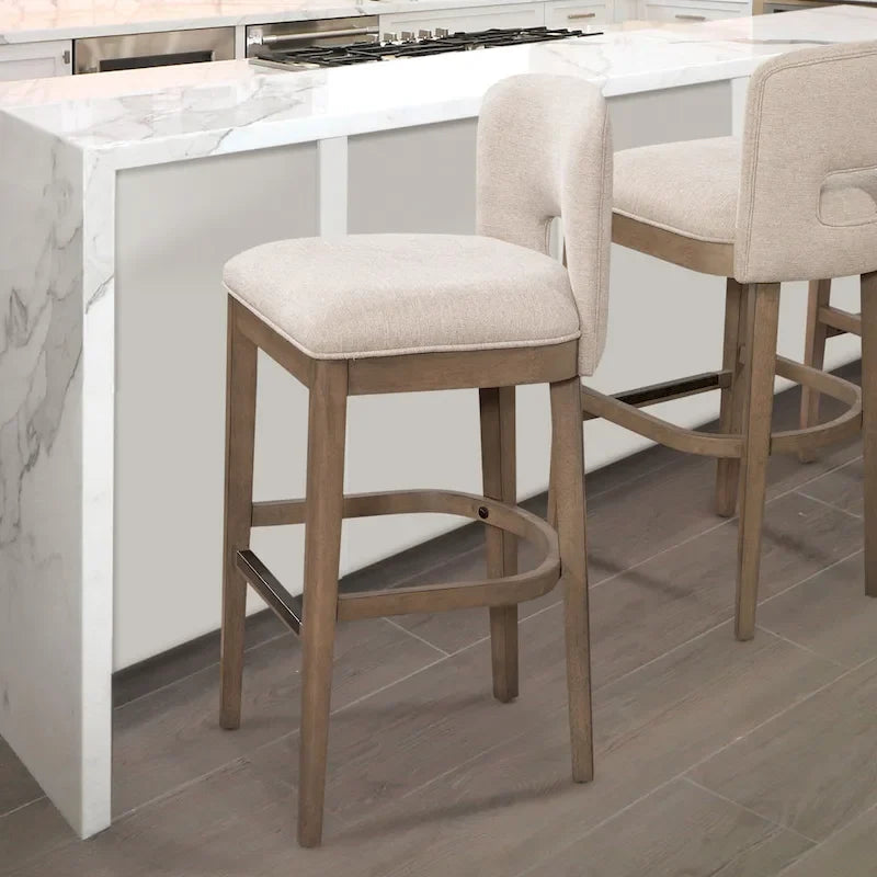 Solid Wood Counter Stool
