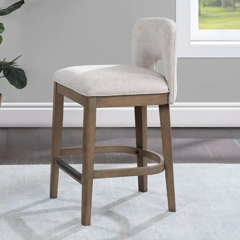 Solid Wood Counter Stool