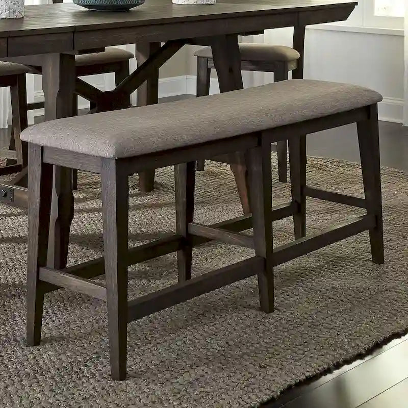 Dark Chestnut Counter Bench