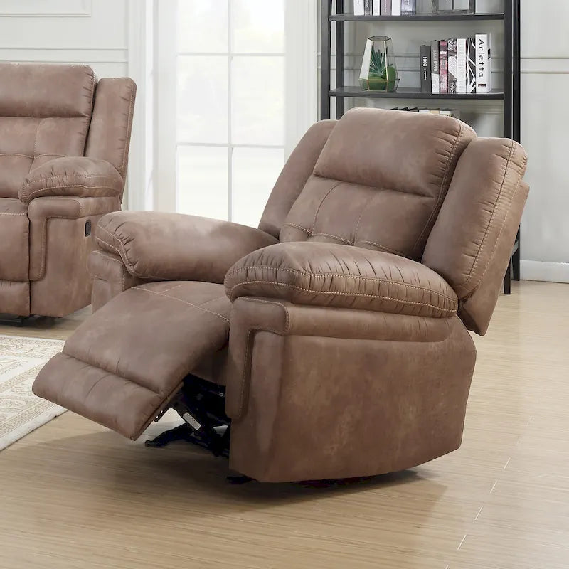 Microfiber Glider Reclining Chair