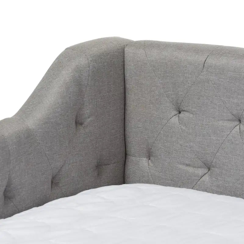 Contemporary Fabric Daybed with Trundle
