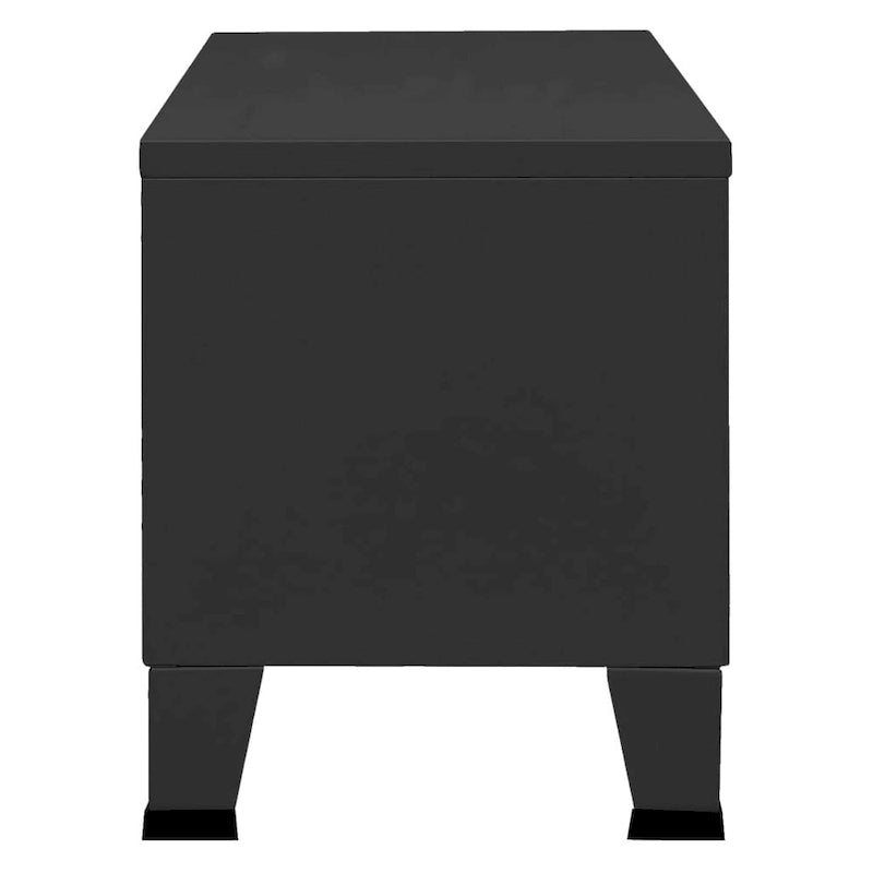 TV Stand TV Console Sideboard TV Unit Home Media Unit Cupboard Metal - 41.3 x 13.8 x 16.5