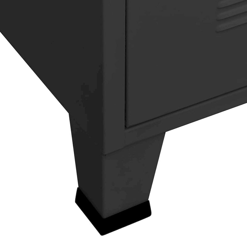 TV Stand TV Console Sideboard TV Unit Home Media Unit Cupboard Metal - 41.3 x 13.8 x 16.5