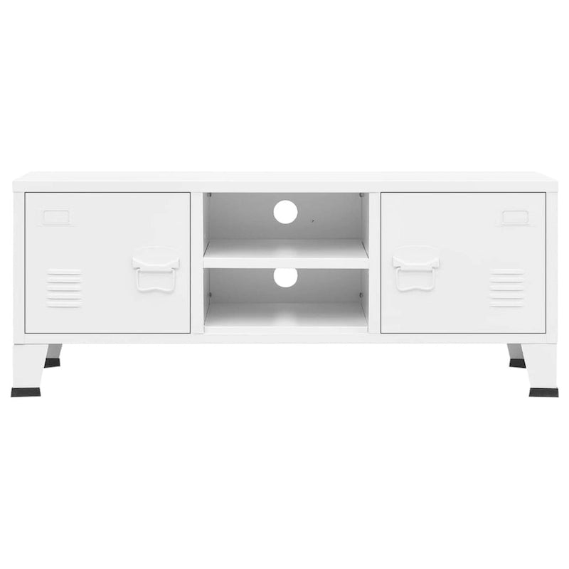 TV Stand TV Console Sideboard TV Unit Home Media Unit Cupboard Metal - 41.3 x 13.8 x 16.5