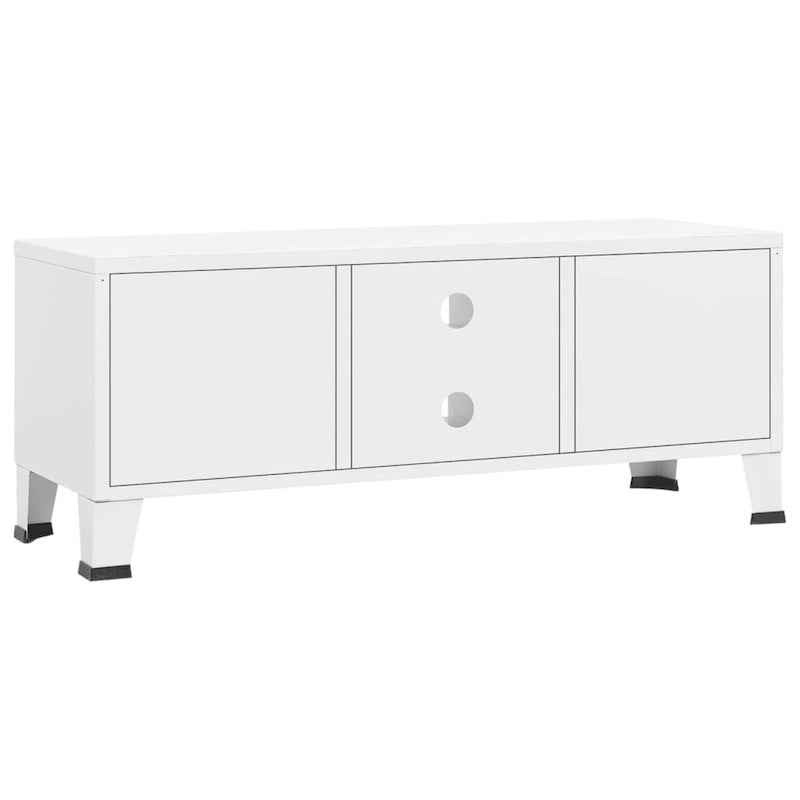 TV Stand TV Console Sideboard TV Unit Home Media Unit Cupboard Metal - 41.3 x 13.8 x 16.5
