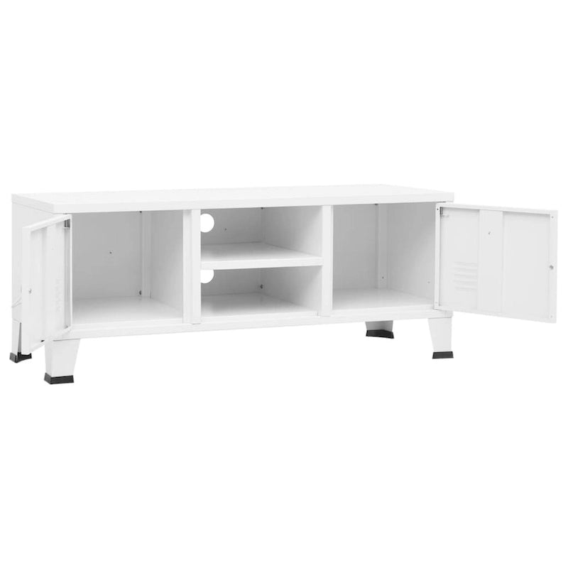 TV Stand TV Console Sideboard TV Unit Home Media Unit Cupboard Metal - 41.3 x 13.8 x 16.5
