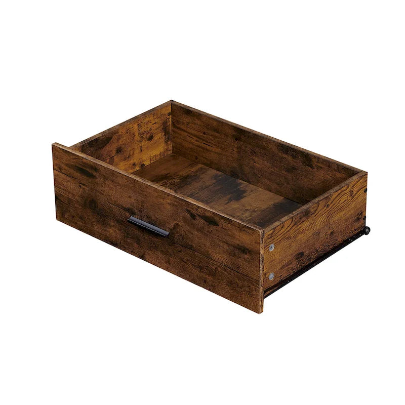 Wood Dresser with 7 Drawers, Wooden Storage Closet for Bedroom, Solid Clothes Cabinet