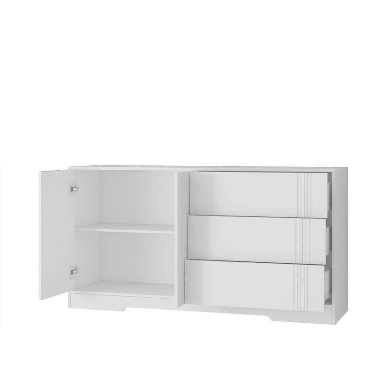 Sideboard Cabinet ,Kitchen Buffet Storage Cabinet with Drawer and Doors, Large Coffee Bar