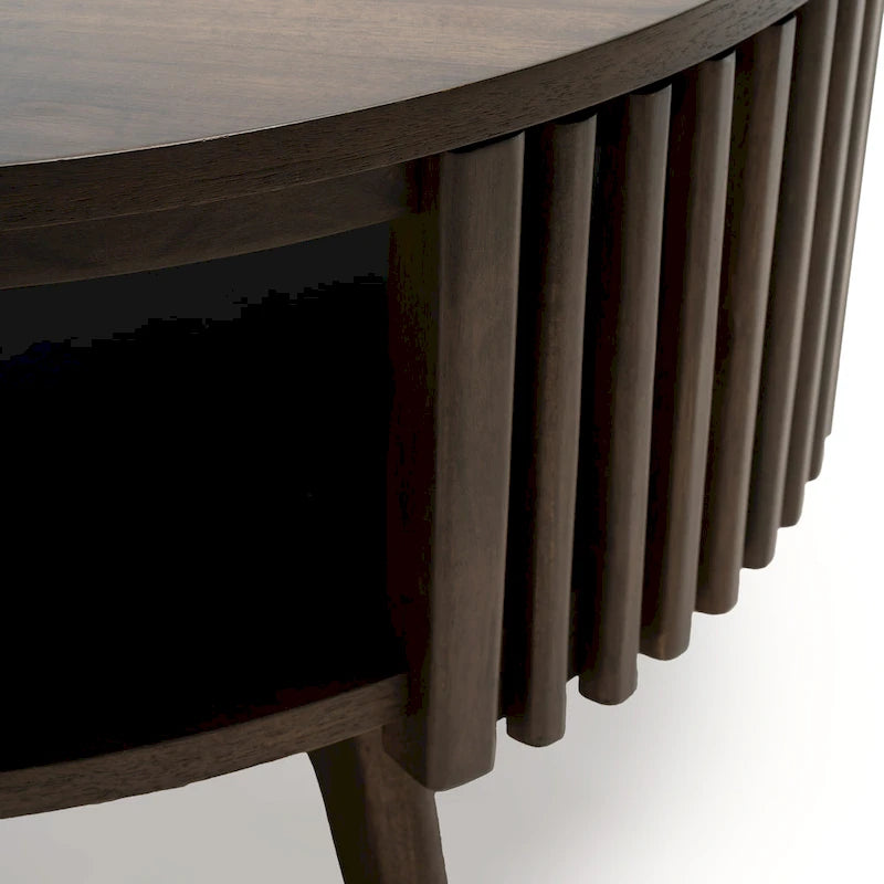Mid Century Modern Coffee Table with Storage